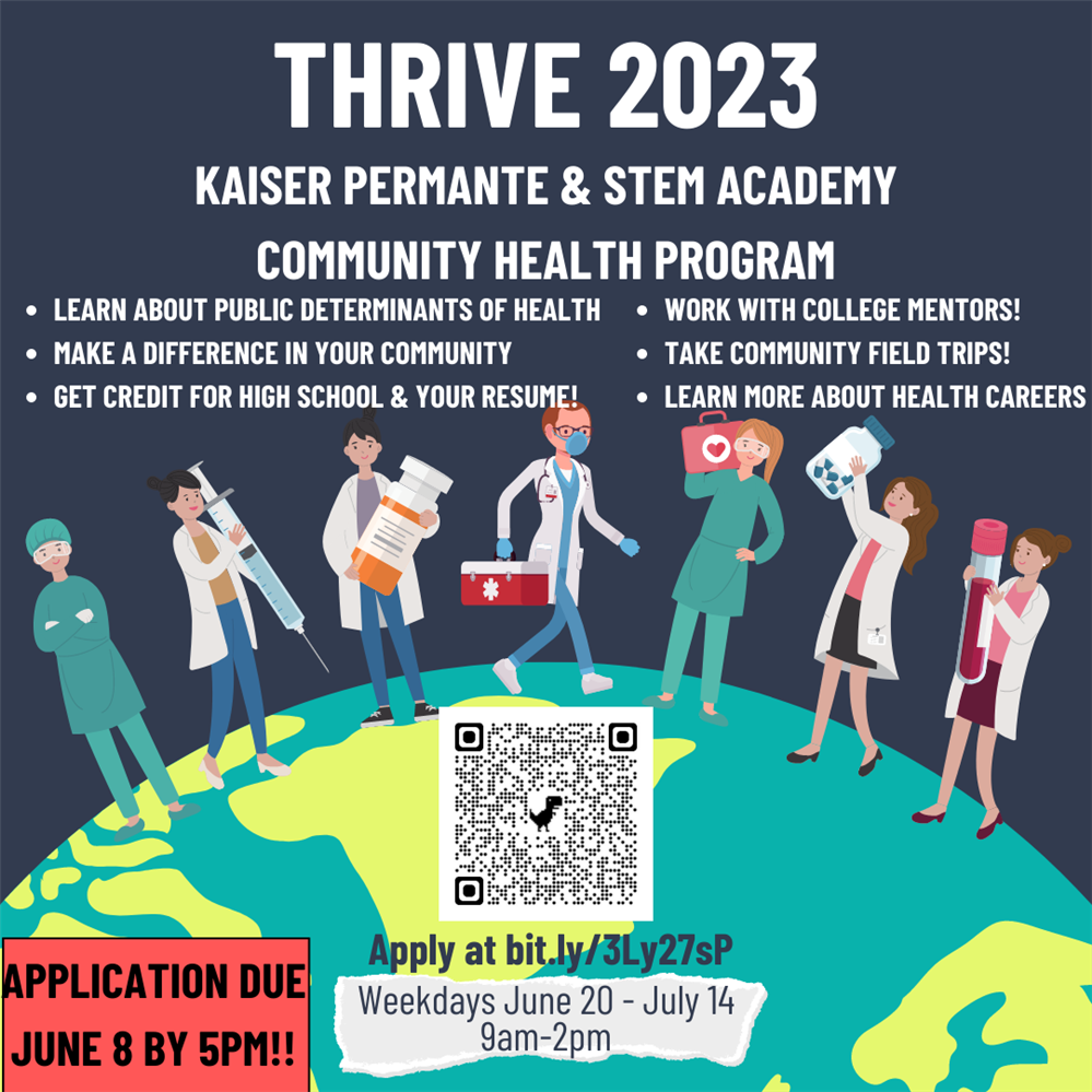 Thrive Academy Flyer